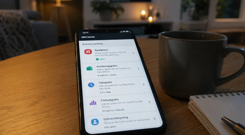 Spelpaus och ansvarsverktyg gäller även vid snabb betting